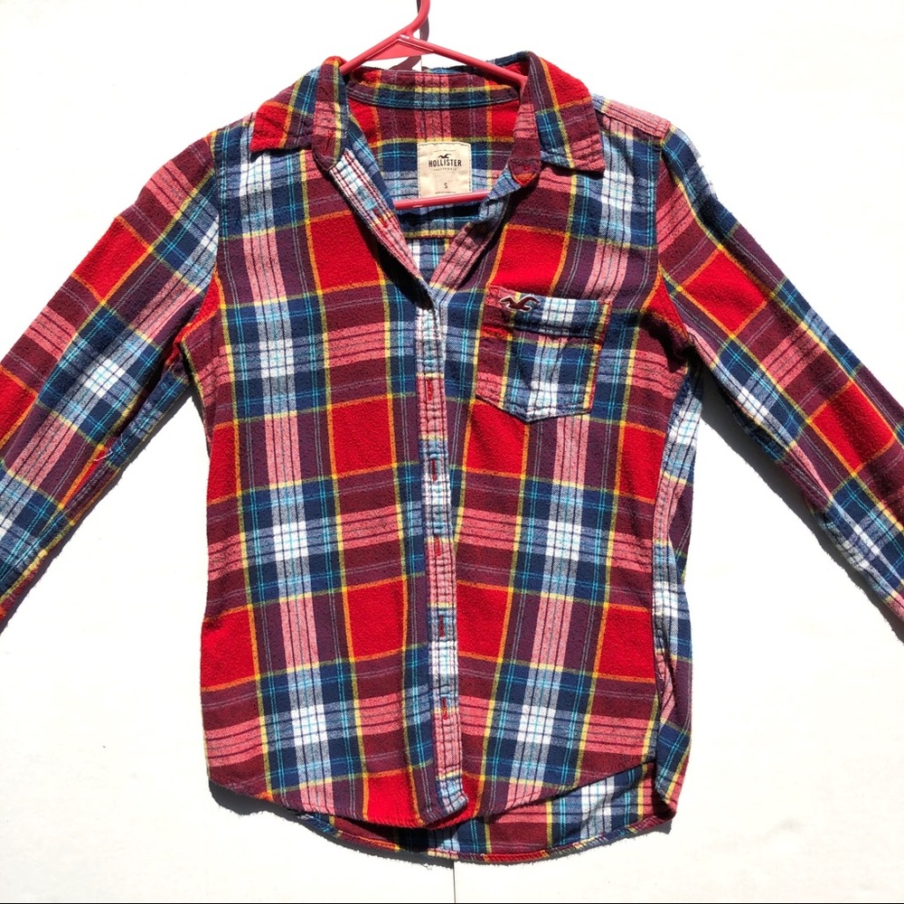 Hollister Flannel Size Small